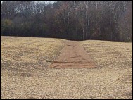 Fox Bend Park during construction